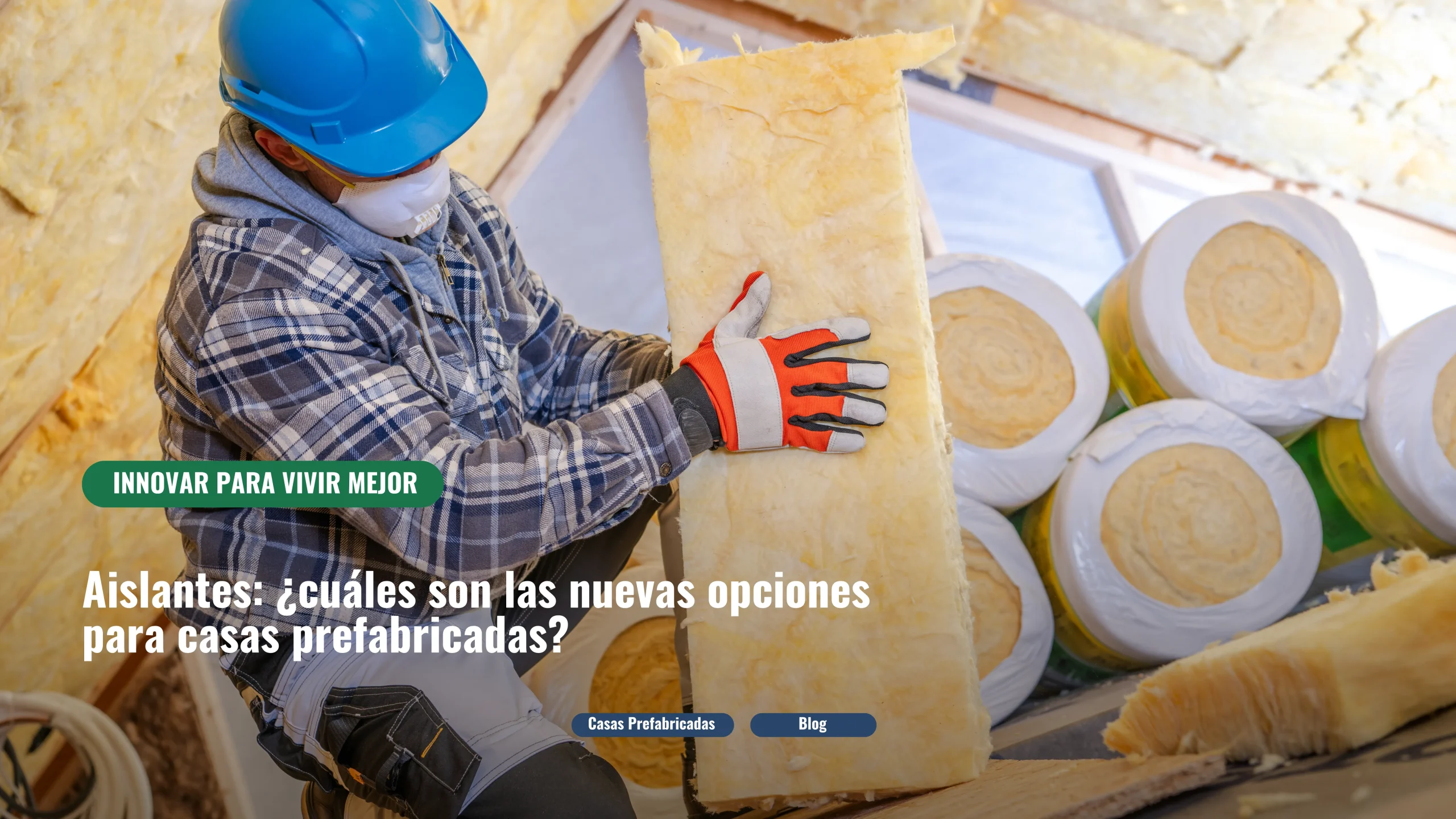 Aislantes: ¿cuáles son las nuevas opciones para casas prefabricadas?