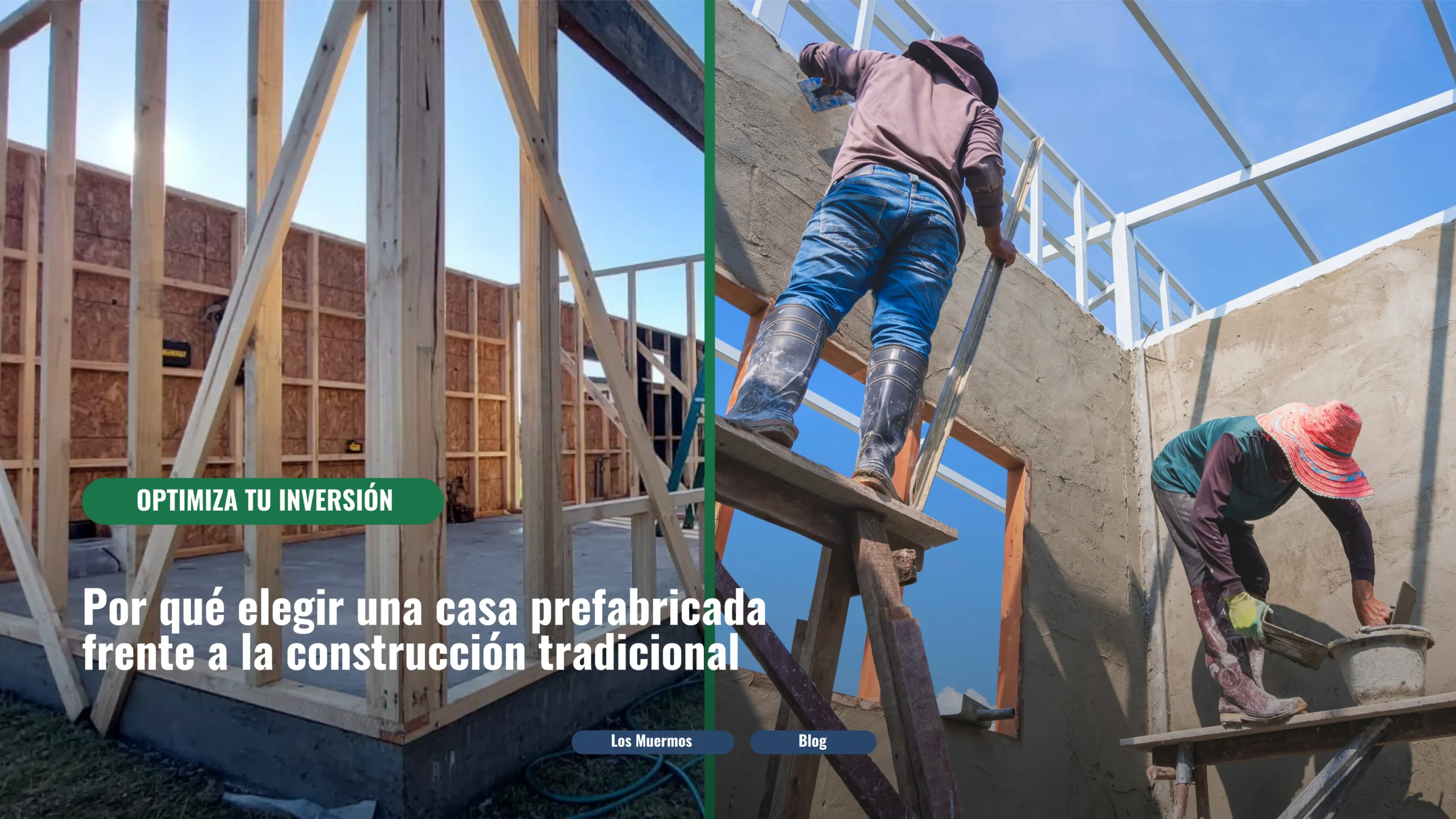 Por qué elegir una casa prefabricada frente a la construcción tradicional